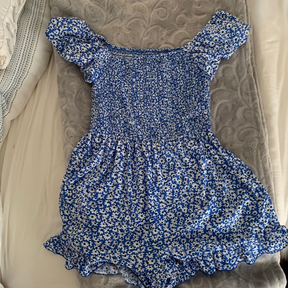 Amazon Ruffle Hem Romper